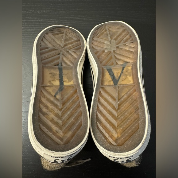 John Varvatos Rare Calfskin Leather High Top Studded Sneaker Size 7 New - Picture 5 of 6